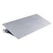 Large Kerb Ramps Heavy Steel Threshold ramps Car Threshold ramps Curb ramps Can be Used Under 3 tons Silver (Silver)