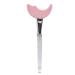 Geteawily Eye Makeup Aid Tool Eyelash Separator Tool Makeup Tools Eyelash Tool Reusable Eye Template Eyebrow Stencil Silicone Multifunctional Pink