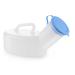 AWOKEN Urinals for Men, Pee Urinal Bottle 800ml, Spill Proof Lid Urinary Chamber Elderly Kids and Patients -Male Plastic Pee Urinal Bottle 1x Men Urinal - White and Blue