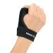 Zamst Thumb Guard - Lightweight Sports Thumb Brace for Sprains | Ideal for Baseball Soccer Basketball Football - Black Small - Buy Online on GoSupps.com