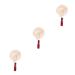 Zerodeko 3 Pcs Cheese Cloth Coffee Filter Coffee Strainer Cold Brew Coffe Filter Coffee Filters Coffee Cloth Strainer Coffee Dropping Cloth Coffee Cloth Dripper Wooden Handle Punch 19.5X10cmx3pcs As Shownx3pcs
