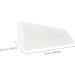 FRCOLOR 30 Pieces Triangular Sponge Tool Beauty Sponge Makeup Sponge Wedges Applicator Eyeshadow Sponge Nail Art Stamping Stamper for Colouring Nails Scraper White - Buy Online on GoSupps.com