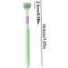 Cucufa Three-Page Sensory Toothbrush for Autism | Green Tongue Coating Brush for Kids & Adults - Buy Online on GoSupps.com