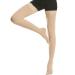 Beister 20-30 mmHg Medical compression stockings women men support stockings stockings with closed toes graded support for varicose veins edema beige XL