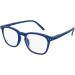 Silac Reading Glasses Unisex - Rectangular +3.00 Diopter - Light Durable & Comfortable - Blue Rubber 7501 for Men & Women - Buy Online on GoSupps.com