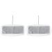 Hama 00113818 | Protective Dust Cover for Keyboards | Transparent | 48 x 5 x 21.5 cm (Pack of 2)