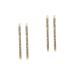 FOYTOKI 4 Pcs Long Lasting Eyebrow Pencils Waterproof Makeup Microblading Eyebrow Pen Eyebrows Wooden Brown