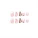 Buy Ombre Pink Press On Nails | Kxamelie French Artificial Medium Nails | Durable Gradient Acrylic for Women & Girls - Buy Online on GoSupps.com