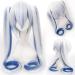 Wig for Vocaloid Snow Miku Cosplay Wig Long Synthetic Hair+ Free Wig Cap