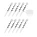 FRCOLOR Silicone Lip Brush Set - 4 Pcs Exfoliating Lip Scrub & Balm Applicator - White Lip Gloss Makeup Tools for Travel - Buy Online on GoSupps.com