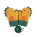 YLYMWJ Toddler Mittens on String Thicken Fleece Knit Gloves Cartoon Magic Gloves Thermal Outdoor Mittens for Newborn Infant Aged 1-4 14*9cm/5.5*3.5inch Ginger
