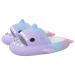 Lanivic young girls shark shower and bathing shoes tiger funny summer slippers slipproof slippers shoes flip -flops beach shark slipper