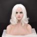 Phopurtall Christmas Gift Wig and Beard Synthetic Hair Short Cosplay Wigs Beard 75cm - Buy Online on GoSupps.com