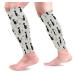 visesunny Cool Black Cat Sports Compression Sleeves Leg Performance Support Shin Splint, Calf Pain Relief - Men, Women, Runners, Youth