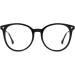 Firmoo Blue Light Blocking Reading Glasses for Men & Women - Retro Round Anti-Eyestrain Computer Gaming Glasses - Black 0.0x - Buy Online on GoSupps.com