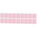 Mipcase 18 sheets Girl Shaping Self-adhesive Female Simple Patches Beauty Invisible Double Eyelid Stickers 2.8x0.2cmx3pcs Pinkx3pcs