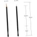 Hemoton 100 Pcs Eyeliner Eye Makeup Tools Eye Liner Brush White Eye Liner - Buy Online on GoSupps.com