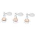 COHEALI 3 Pcs Spray Glitter Body Glitter Powder Glitter Makeup Powder Spray Highlighter Powder Sprayer Face Ivoryx3pcs 7x5.5cmx3pcs