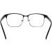 Vintage Mini Reading Glasses - Metal Frame Plastic Lenses - Black 1.0 Diopter - Unisex Reading Aid - Buy Online on GoSupps.com