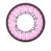 Matlens -EOS Colored contact lenses with strength Circle Lenses Rosa Pink J -203 2 lentils 1 contact lens container 1 care product 50ml -100 -1.0 diopters 8.6 millimeters 14.00 millimeters 2.0