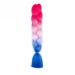 Jumbo Braids Hair Extensions Blue Light Purple Pink Colorful braided hair 24" Colorful Jumbo Braiding Afro Braids Crochet Twists Hair for Braiding Extensions Synthetic Hair (Color : G)