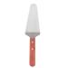Stainless steel wax spatula for mixing and stirring wax long handle wooden handle safe hold for growing with practical functions