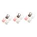 Solustre 12 STK Contact lens container Nursing Set Travel set for contact lenses container for contact lenses Case-kit Eye contact tweezer