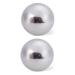 Partykindom 2 pieces Pair of packaged Baoding balls Chinese massage Hand training balls Handballs for the healthcare system forearm handle strength handle reinforcement -Box Fitness Festival MediumX2PCs such as shown