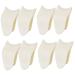 8 Pcs Eyelash Curler Eyelash Applicator for Makeup Eyelash Clip for Women Exquisite Eyelashes Clamp Convenient False Eyelash Tweezer Eyelash Clip for Makeup Creative Eyelash Clip