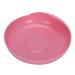 Pratical Non Slip Plate with Suction Cup Base Safe Red Plate with Suction Cup for Older People with Limited Mobility