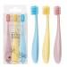 SUICRA Toothbrushes Soft Toothbrush Plastic Case 3pcs