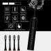 Anggrek Waterproof Electric Toothbrush - 6 Speeds 4 Brush Heads USB Rechargeable for Adults & Kids - International Shipping Available - Buy Online on GoSupps.com