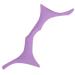 Didiseaon Didiseaon Eyebrow Stencils Forehead Shapers Eyeliner Pencils Eyeliner Stencils for the Eyes Eyeliner Pencil Kit for Dyeing Eyebrows Eyebrow Shaper Purple Silica Gel