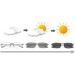 Riccie Varifocal Reading Glasses for Men | Pure Titanium Multifocal Photochromic Sunglasses | UV400 +1.0 to +3.0 Diopters - Buy Online on GoSupps.com