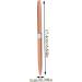 minkissy Metal Rod Nail Art Pen Nail Art Liner Manicure Liner Brush Striping Manicure Tools Liner Brush for Nails Gel Nail Art Drawing Pens Nail Art Pens Aluminum Modeling Line Pen 17.40X1.00X1.00CM As Shown - Buy Online on GoSupps.com
