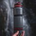 Water-to-Go 25oz Water Purifier Filter Bottle - Ideal for Hiking, Camping, Travel & Survival - Grey/Red - Buy Online on GoSupps.com