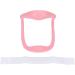 Naked adjustable neck support pain relief neck tractor prevents cervical spondyloses neck wrap for the cervical spine (color: pink)