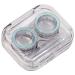 Mobeon travel contact lens container 4 pieces of contact lens container contact lenses Etui Servant Storage container for contact lenses contact lens dinner screw cap.