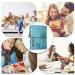 SEEHAN Leather Scrapbook Photo Album 8.5x11 | Vintage DIY Memory Book for Couples | Light Blue, 60 Pages - Buy Online on GoSupps.com