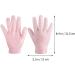 Healvian Hand Grooming Gloves 1 Pair Moisturizing Gloves Gel Spa Gloves Hydrating Cracked Hand Healing Gloves for Men Women Dry Hands Pink Massaging Hydrating Gloves - Buy Online on GoSupps.com