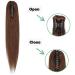 Buy SEGO Real Hair Ponytail Extension - 100% Remy Clip-In Braid | Platinum Blonde & Medium Brown Options - Fast International Shipping - Buy Online on GoSupps.com