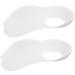 Mobestech Arch Support Insoles - 4 Pairs Foot Pads for O/X Type Leg Correction - TPR White Foot Sleeves for Improved Comfort - Buy Online on GoSupps.com