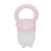 Buy Fruit Pacifier Feeder | Safe Silicone Food Feeder Pacifier - Light Pink - Best for Babies - Buy Online on GoSupps.com
