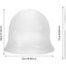 2Pcs Silicone Hair Staining Cap Hair Dyeing Cap with Hooks Silicone Highlight Cap Pull Through Caps Hair Coloring Frosting Cap with Hooks Silicone Hair Staining Cap Hair Coloring Dye Cap with Hooks - Buy Online on GoSupps.com