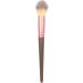 Highlighter Makeup Brush | Blending Make Up Brushes - No Shedding Soft Bristle to Lock in Foundation and Concealer Cosmetic Accessories for Check Nose Buffing Face Highlighting Brown Single Highlight Brush - Buy Online on GoSupps.com