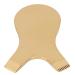 Eyelash Perm Tools Gold Glossy Professional Stainless Steel Lightweight Small Eyelash Lifting Auxiliary Tool for Home for Women (Y)