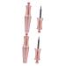 FOMIYES 4 Pcs Liquid Eyeliner Black Eyeliner Pencils Eyelid Glue Sticky Lashes Glue Makeup Set Make up 3d