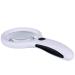 20x Handheld Reading Optical Magnifier 8 LED Lights (Size: 220 X 90mm) Made in China