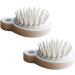 Beavorty 6-Pack Hair Wash Shampoo Brush Scalp Stimulating & Bathing Scrubber for Enhanced Cleansing Perfect Bathroom Accessory for Massage & Hair Care - Buy Online on GoSupps.com