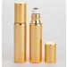 WOIWO 3 PCS Glass Roller Bottles for Essential Oils - Refillable Perfume Bottles with Metal Roller Balls (Gold) - International Shipping Available - Buy Online on GoSupps.com